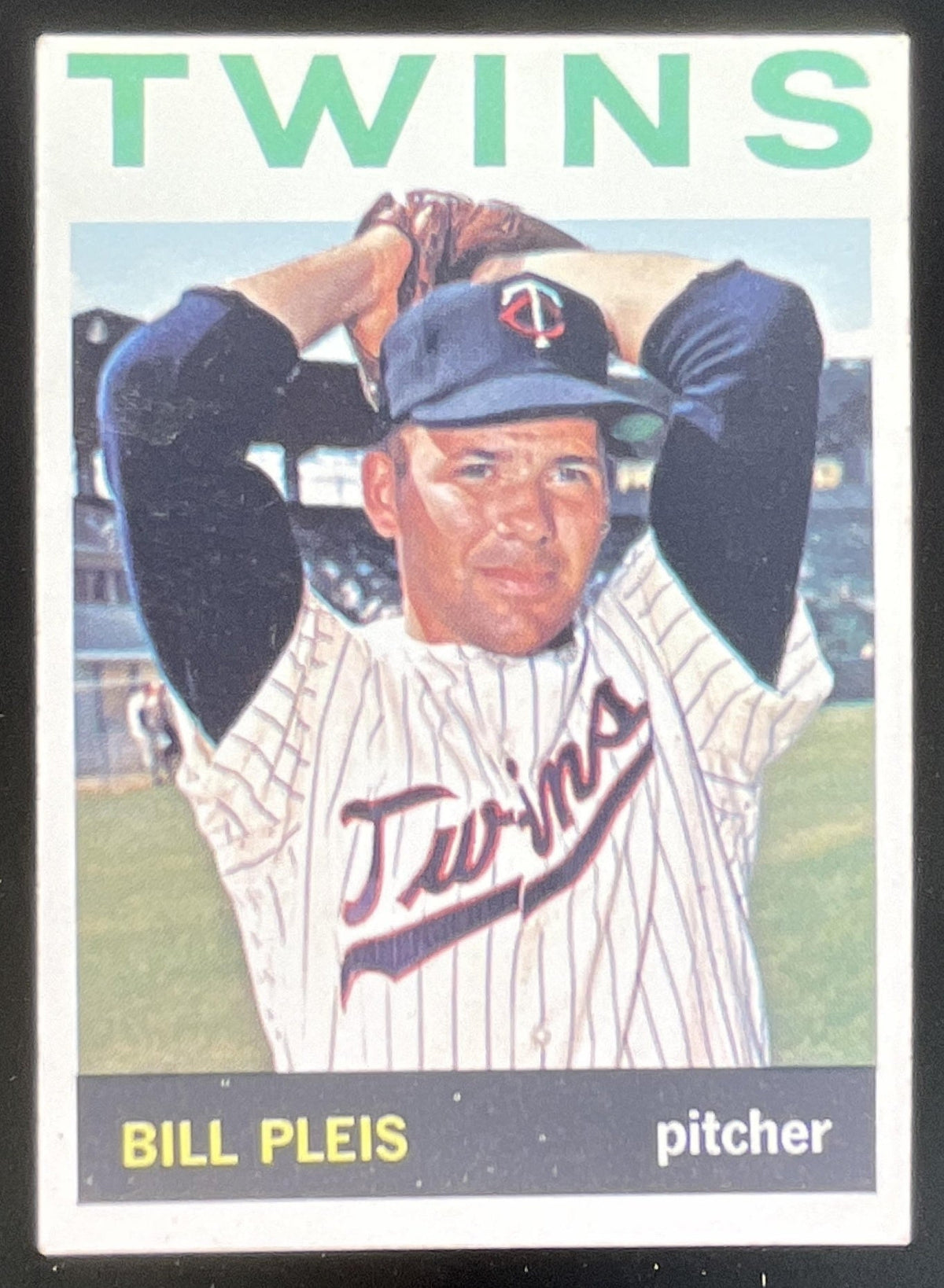 1964 Topps #484 Bill Pleis product image 1, provided for visual reference and product detail review