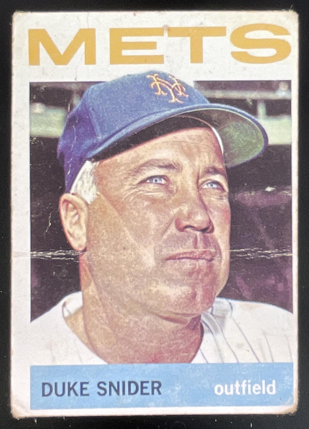1964 Topps #155 Duke Snider product image 1, provided for visual reference and product detail review