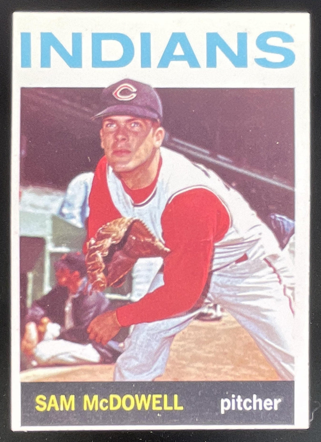 1964 Topps #391 Sam McDowell product image 1, provided for visual reference and product detail review