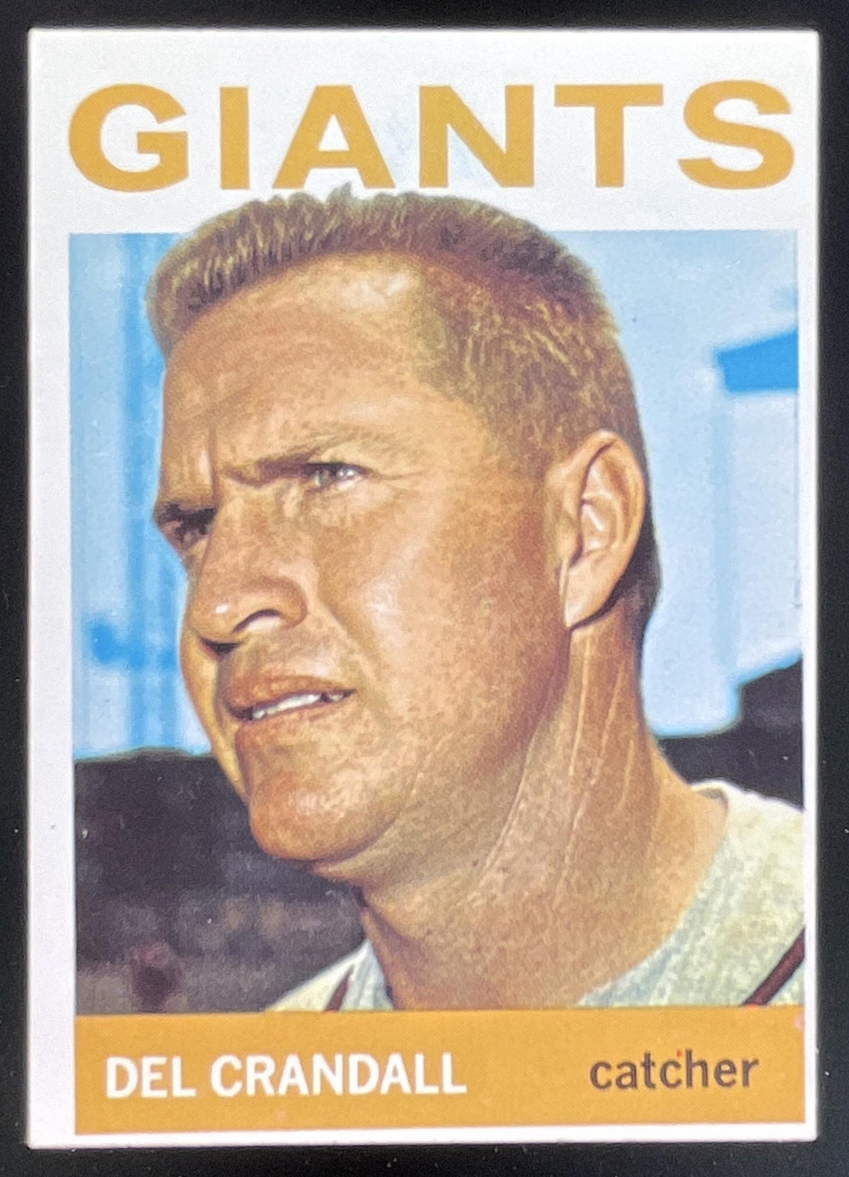 1964 Topps #169 Del Crandall product image 1, provided for visual reference and product detail review