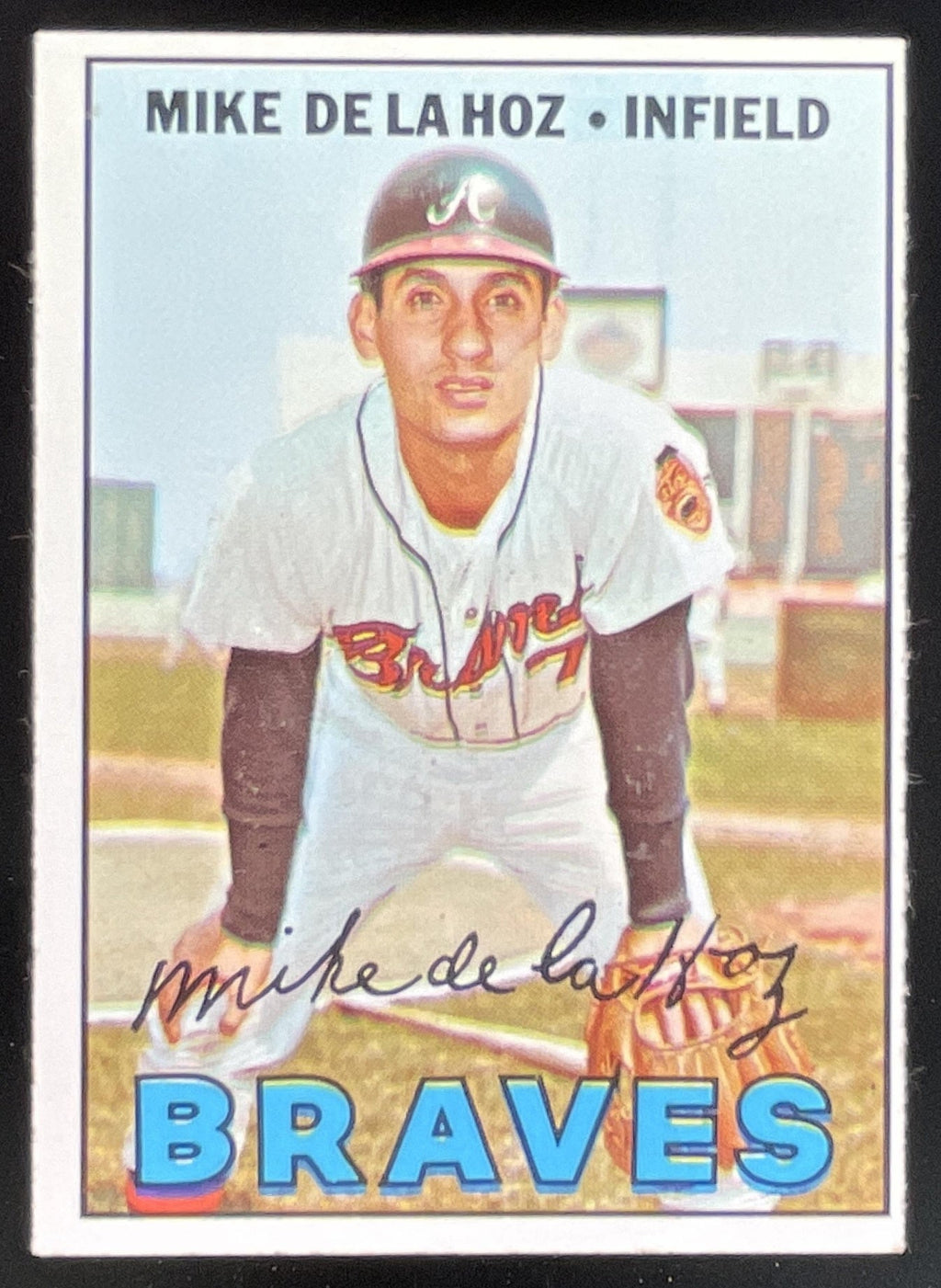 1967 Topps #372 Mike de la Hoz product image 1, provided for visual reference and product detail review