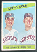 1966 Topps #273 Astro Aces Bob Aspromonte Rusty Staub C product image 1, provided for visual reference and product detail