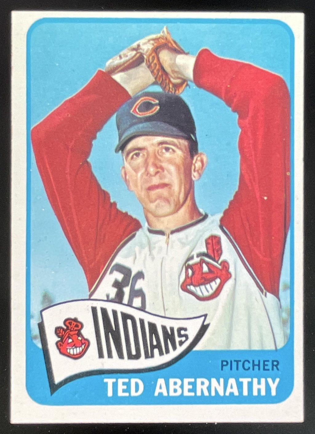 1965 Topps #332 Ted Abernathy product image 1, provided for visual reference and product detail review
