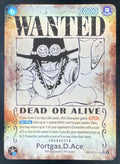 2025 One Piece Carrying On His Will Manga Art #OP13-119 Portgas.D.Ace SSP product image 1, provided for visual reference and