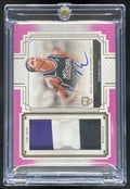 2025-26 Topps Definitive Collection Patch Pink Nique Clifford RC Auto /15 product image 1, provided for visual reference and
