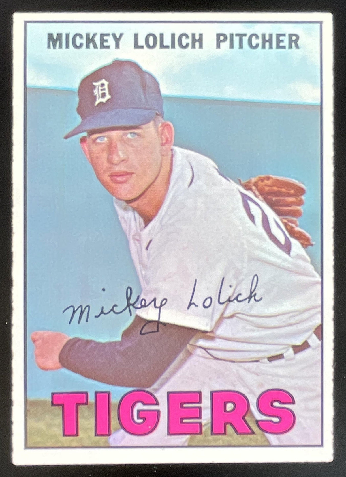 1967 Topps #88 Mickey Lolich product image 1, provided for visual reference and product detail review