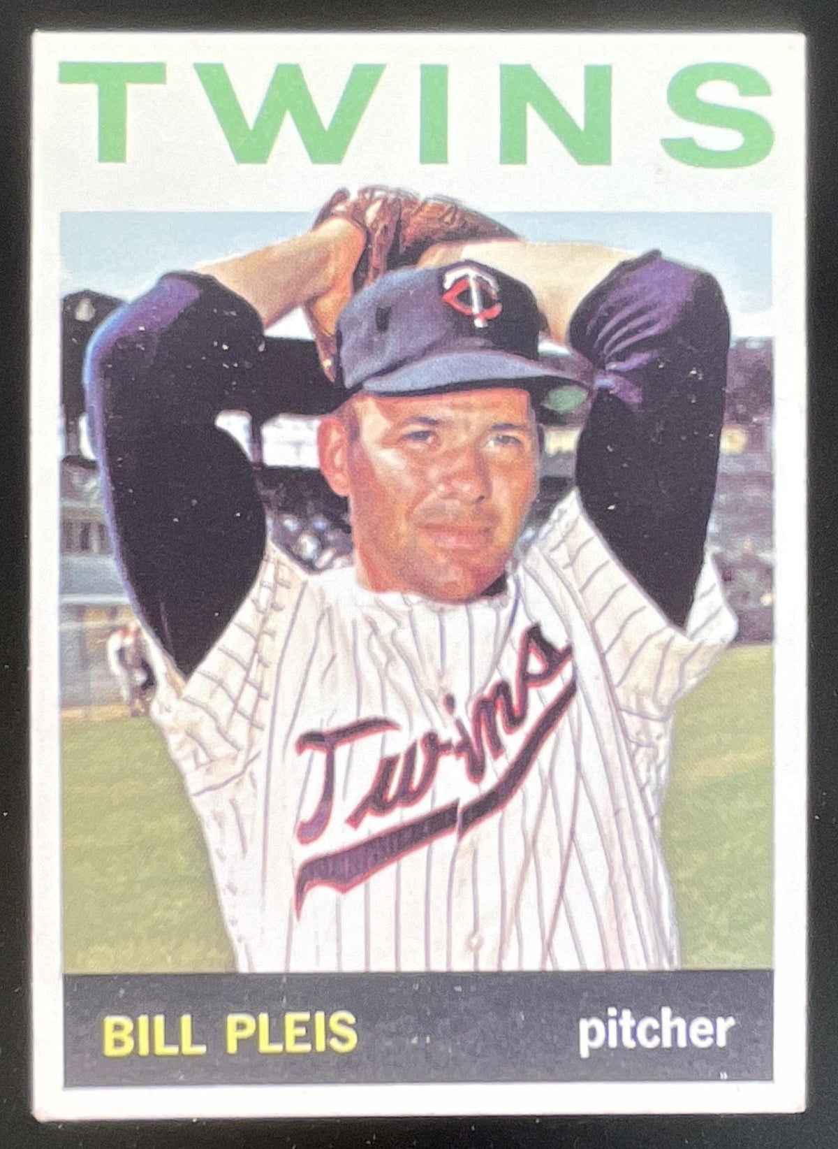 1964 Topps #484 Bill Pleis product image 1, provided for visual reference and product detail review