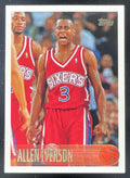 1996-97 Topps #171 Allen Iverson RC product image 1, provided for visual reference and product detail review