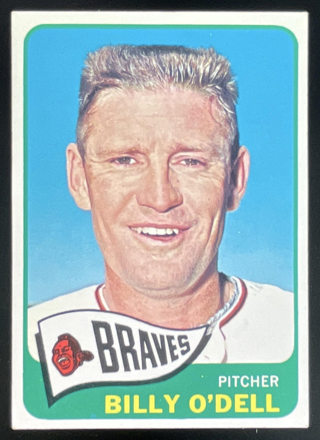 1965 Topps #476 Billy O'Dell product image 1, provided for visual reference and product detail review