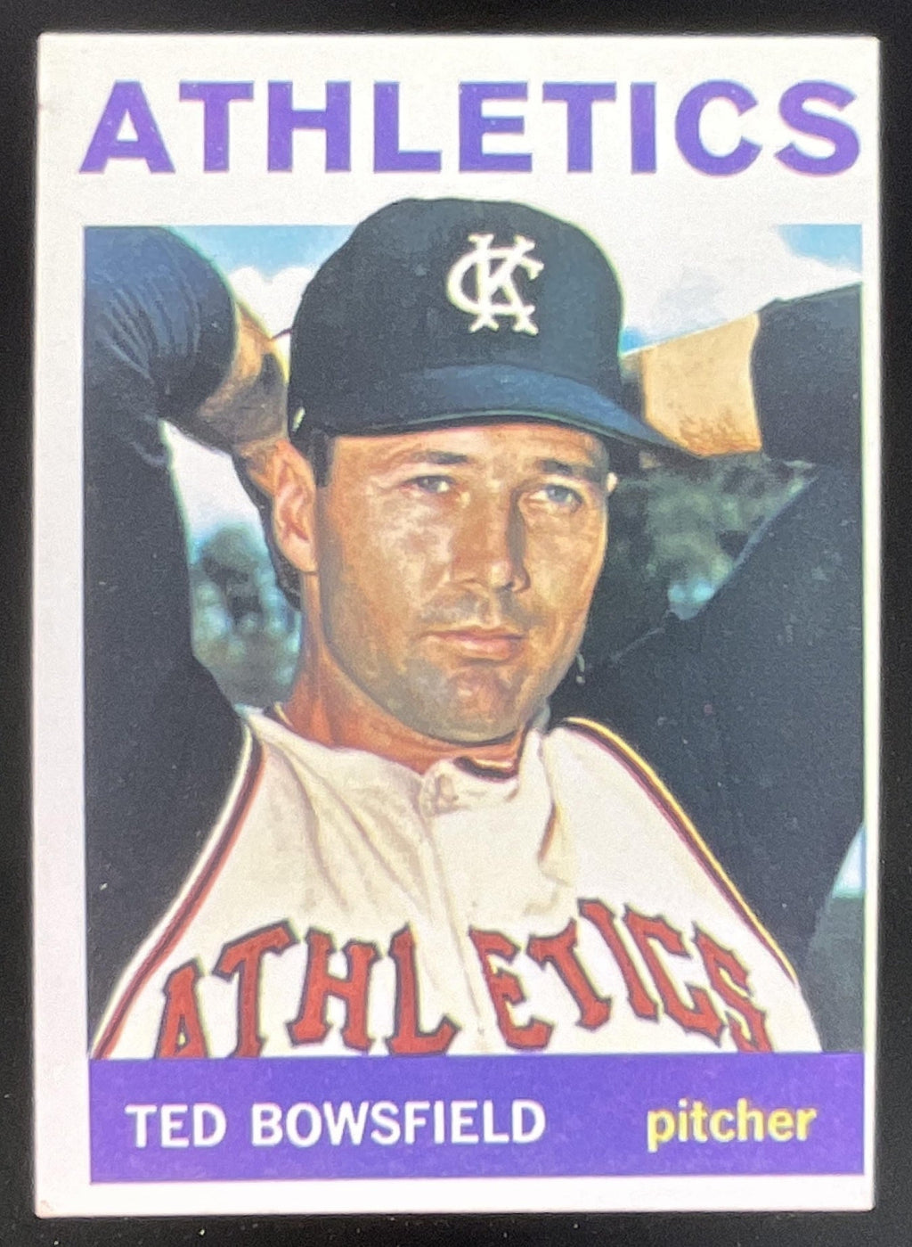 1964 Topps #447 Ted Bowsfield product image 1, provided for visual reference and product detail review