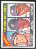 1966 Topps #218 Tony Conigliaro Norm Cash Willie Horton League Leaders product image 1, provided for visual reference and
