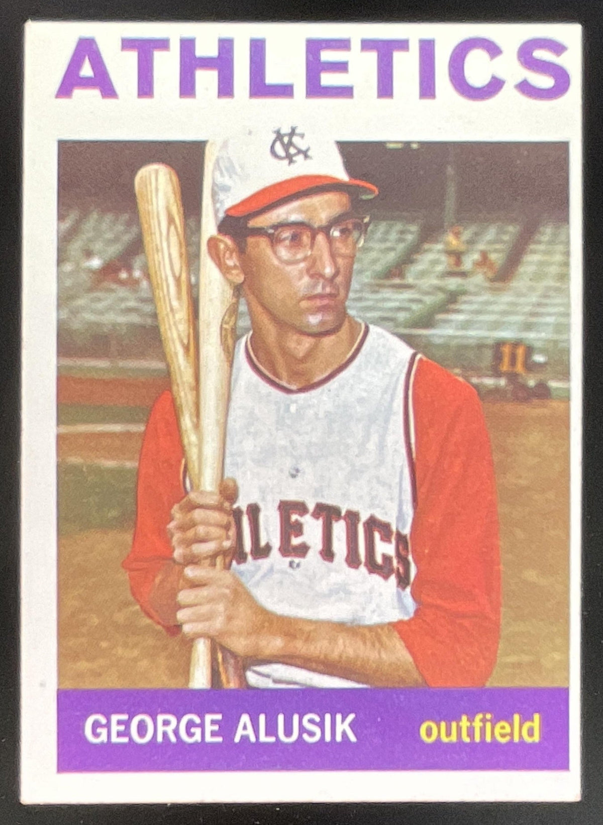 1964 Topps #431 George Alusik product image 1, provided for visual reference and product detail review