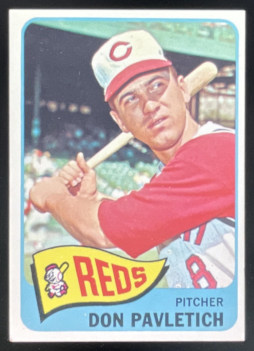 1965 Topps #472 Don Pavletich product image 1, provided for visual reference and product detail review