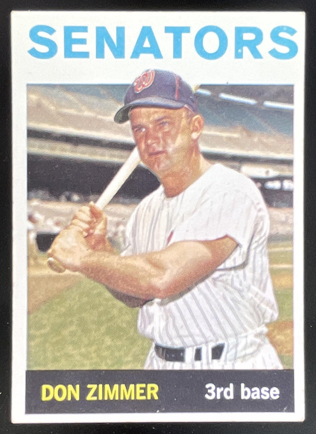 1964 Topps #134 Don Zimmer product image 1, provided for visual reference and product detail review