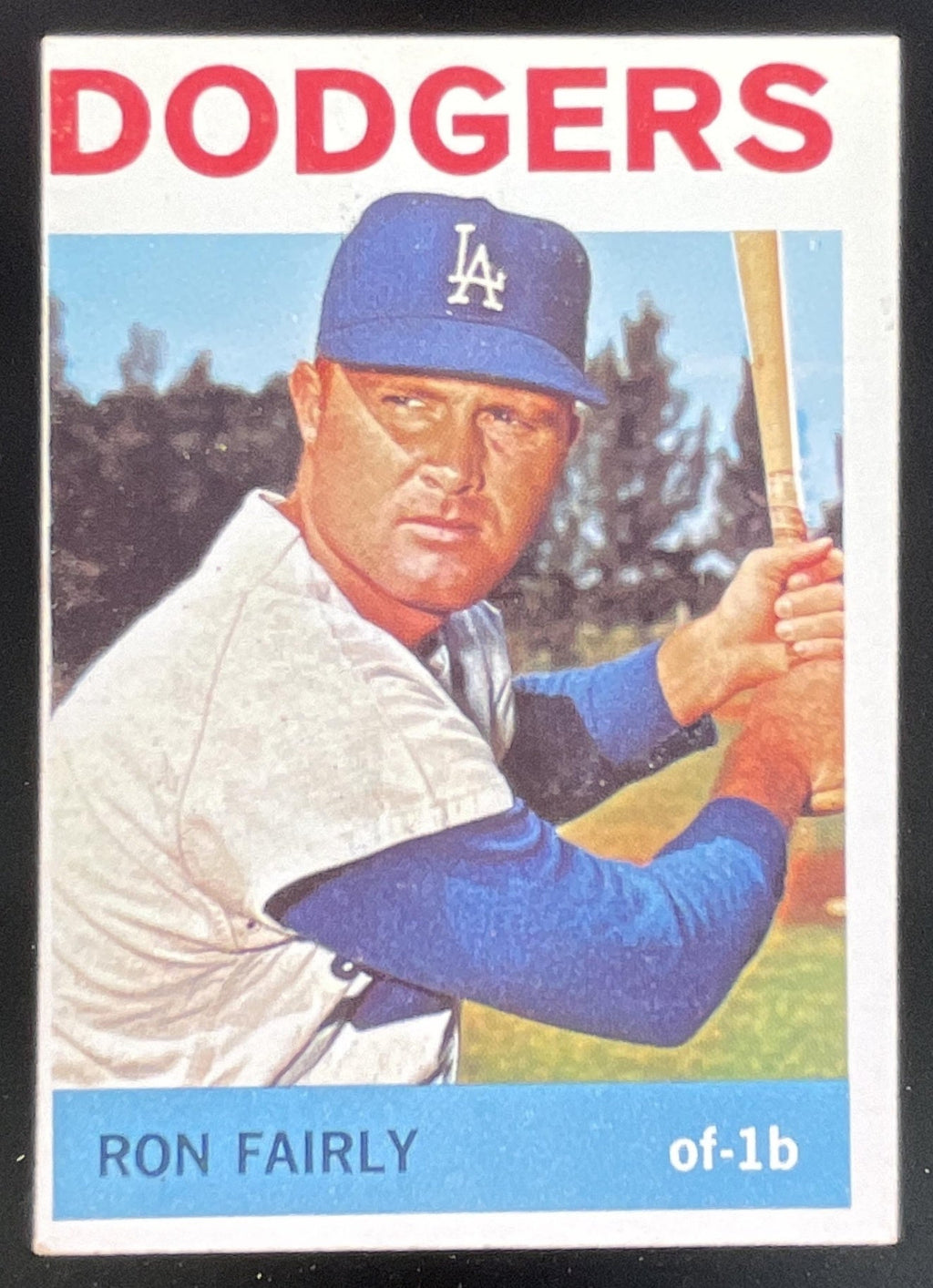 1964 Topps #490 Ron Fairly product image 1, provided for visual reference and product detail review