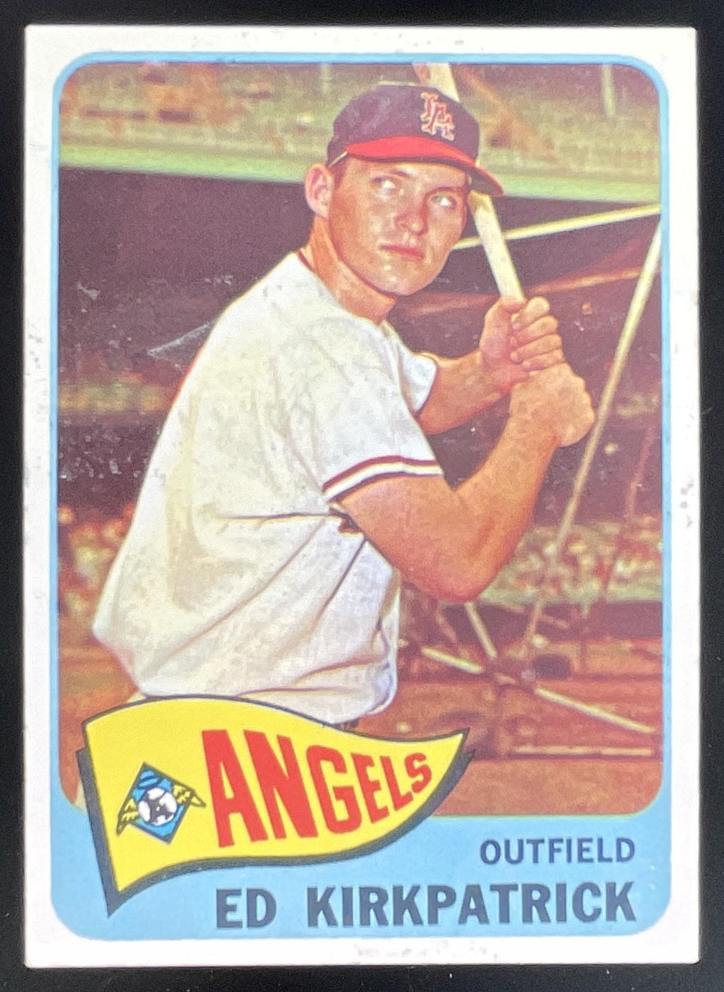 1965 Topps #393 Ed Kirkpatrick product image 1, provided for visual reference and product detail review