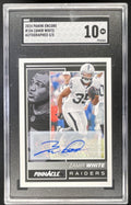 2024 Panini Encore Autographs #104 Zamir White Auto /5 SGC 10 product image 1, provided for visual reference and product