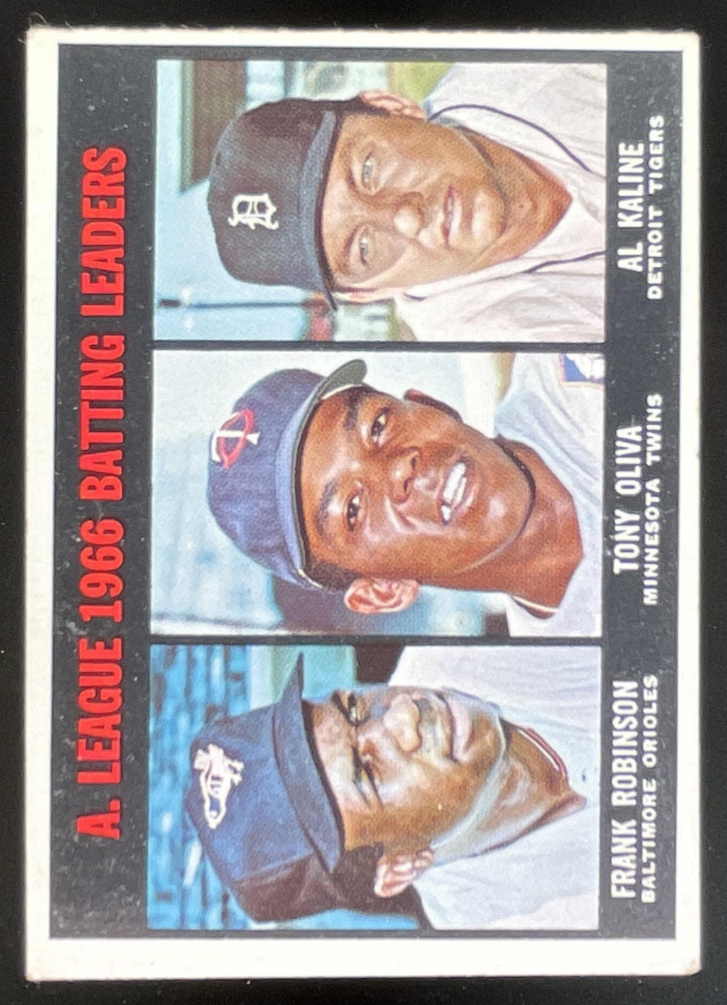 1967 Topps #239 American League Frank Robinson Tony Oliva Al Kaline product image 1, provided for visual reference and