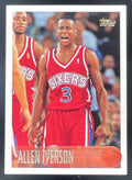 1996-97 Topps #171 Allen Iverson RC product image 1, provided for visual reference and product detail review