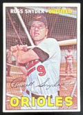 1967 Topps #405 Russ Snyder product image 1, provided for visual reference and product detail review