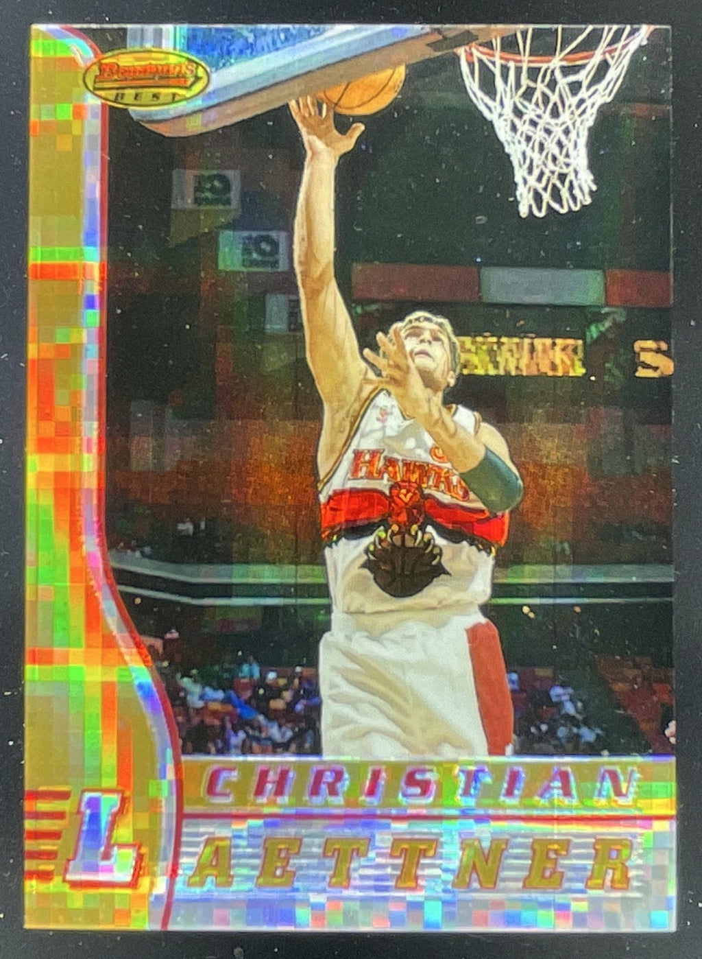 1996-97 Bowman's Best Atomic Refractors #32 Christian Laettner product image 1, provided for visual reference and product