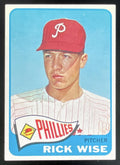 1965 Topps #322 Rick Wise product image 1, provided for visual reference and product detail review