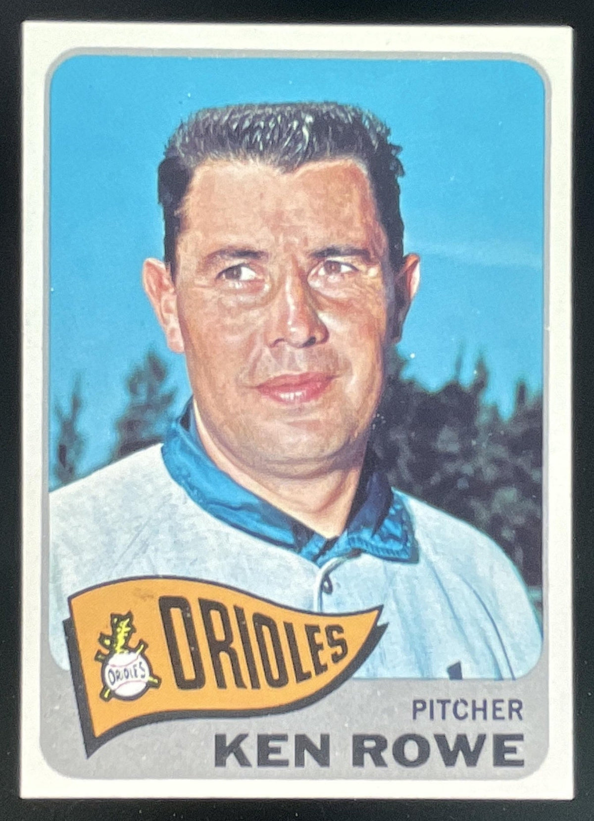 1965 Topps #518 Ken Rowe product image 1, provided for visual reference and product detail review