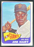 1965 Topps #395 Jim Hart product image 1, provided for visual reference and product detail review