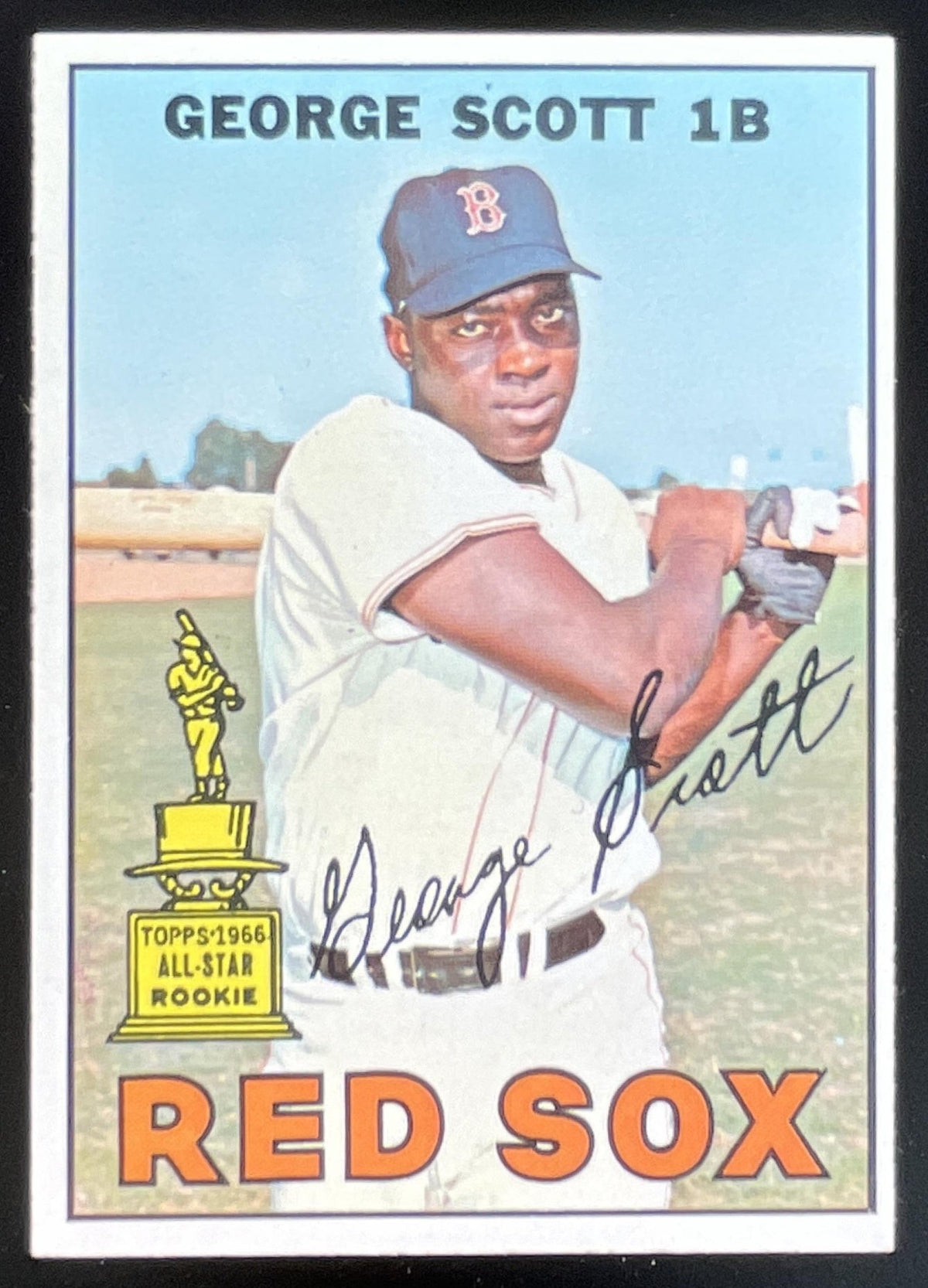1967 Topps #75 George Scott product image 1, provided for visual reference and product detail review