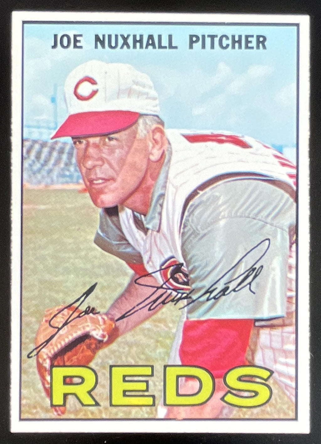 1967 Topps #44 Joe Nuxhall product image 1, provided for visual reference and product detail review