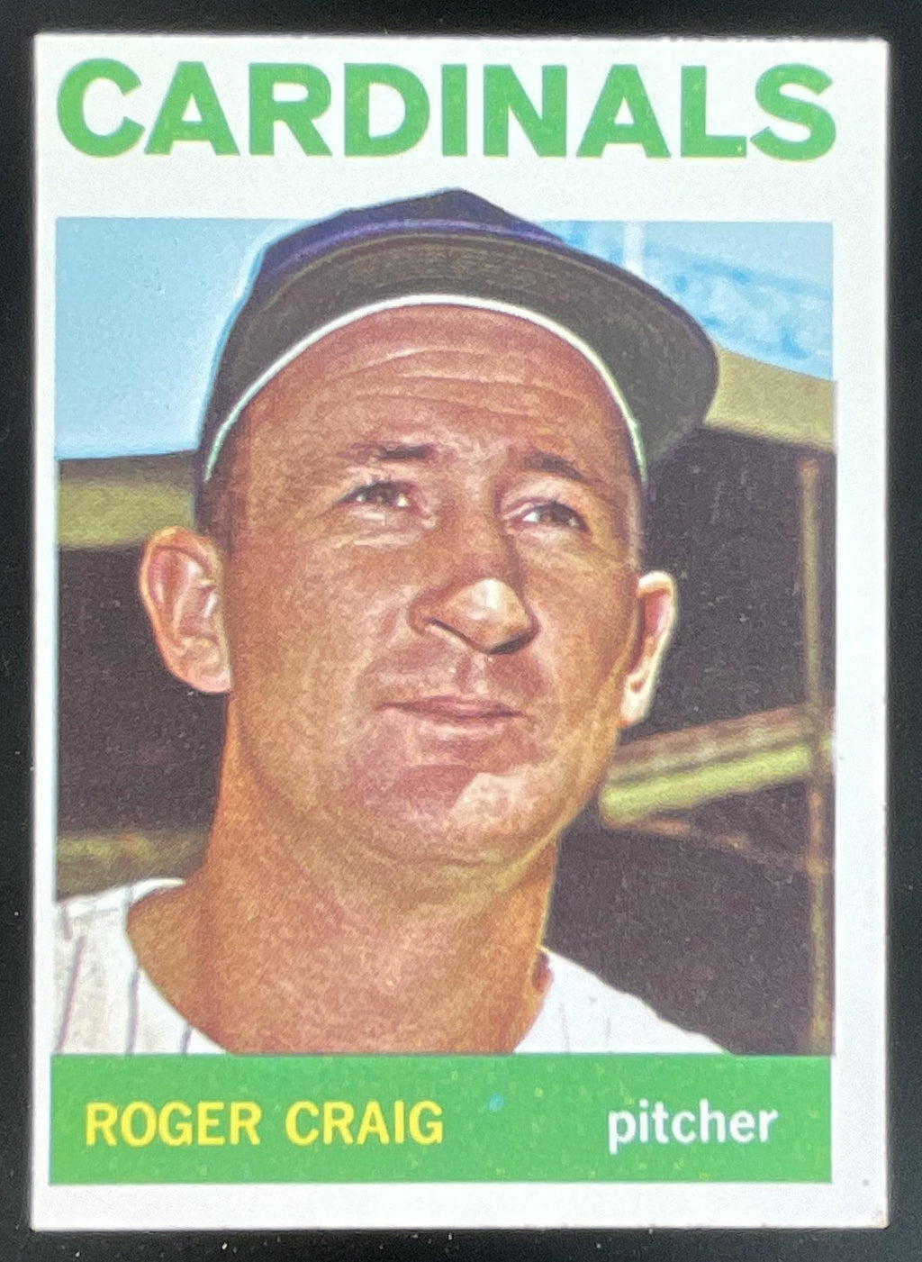 1964 Topps #295 Roger Craig product image 1, provided for visual reference and product detail review