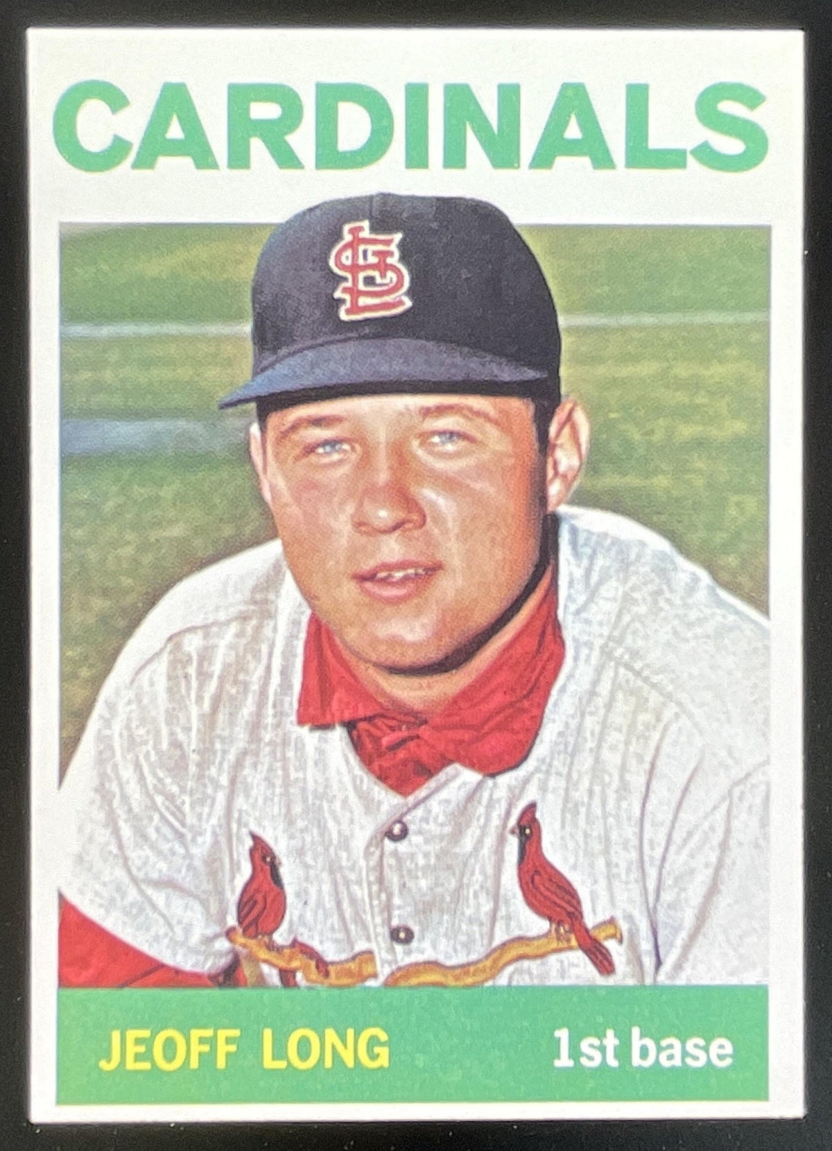 1964 Topps #497 Jeoff Long RC product image 1, provided for visual reference and product detail review