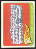 1965 O-Pee-Chee #267 Washington Senators Team Card product image 1, provided for visual reference and product detail review
