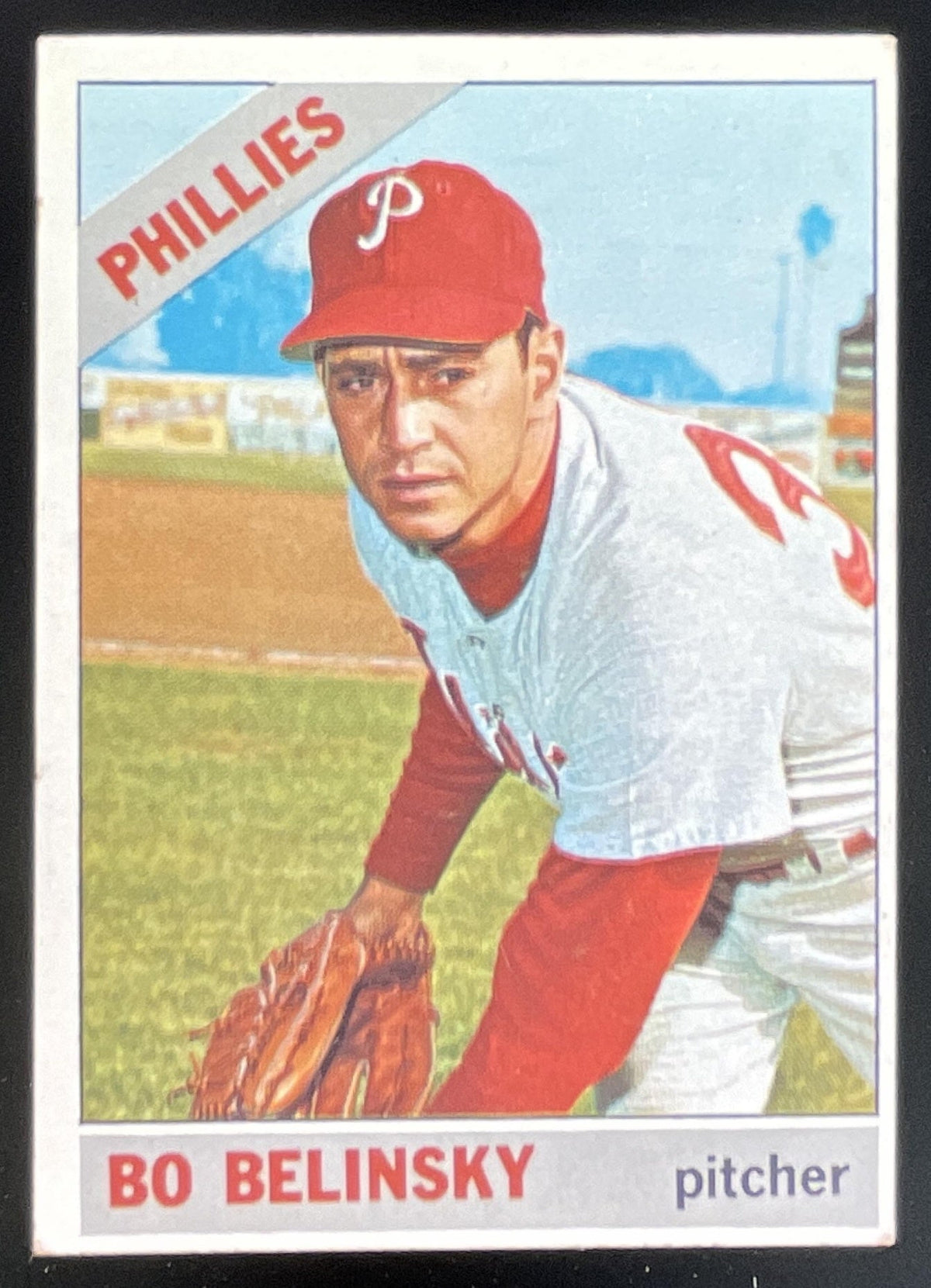 1966 Topps #506 Bo Belinsky product image 1, provided for visual reference and product detail review
