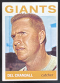 1964 Topps #169 Del Crandall product image 1, provided for visual reference and product detail review