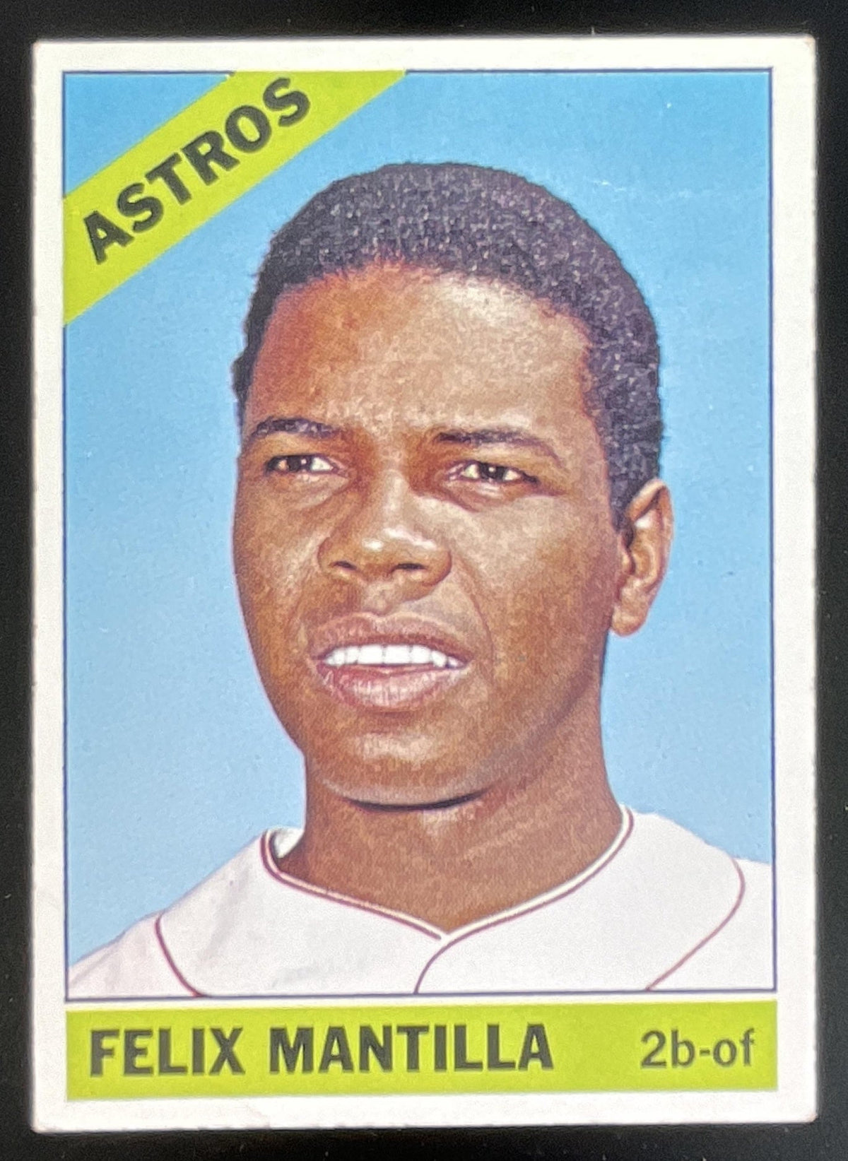 1966 Topps #557 Felix Mantilla SP product image 1, provided for visual reference and product detail review