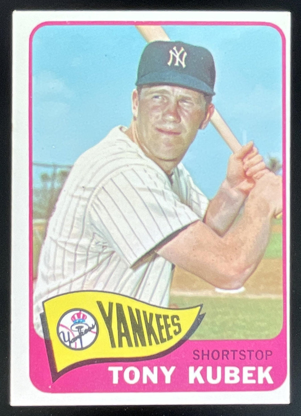 1965 Topps #65 Tony Kubek product image 1, provided for visual reference and product detail review