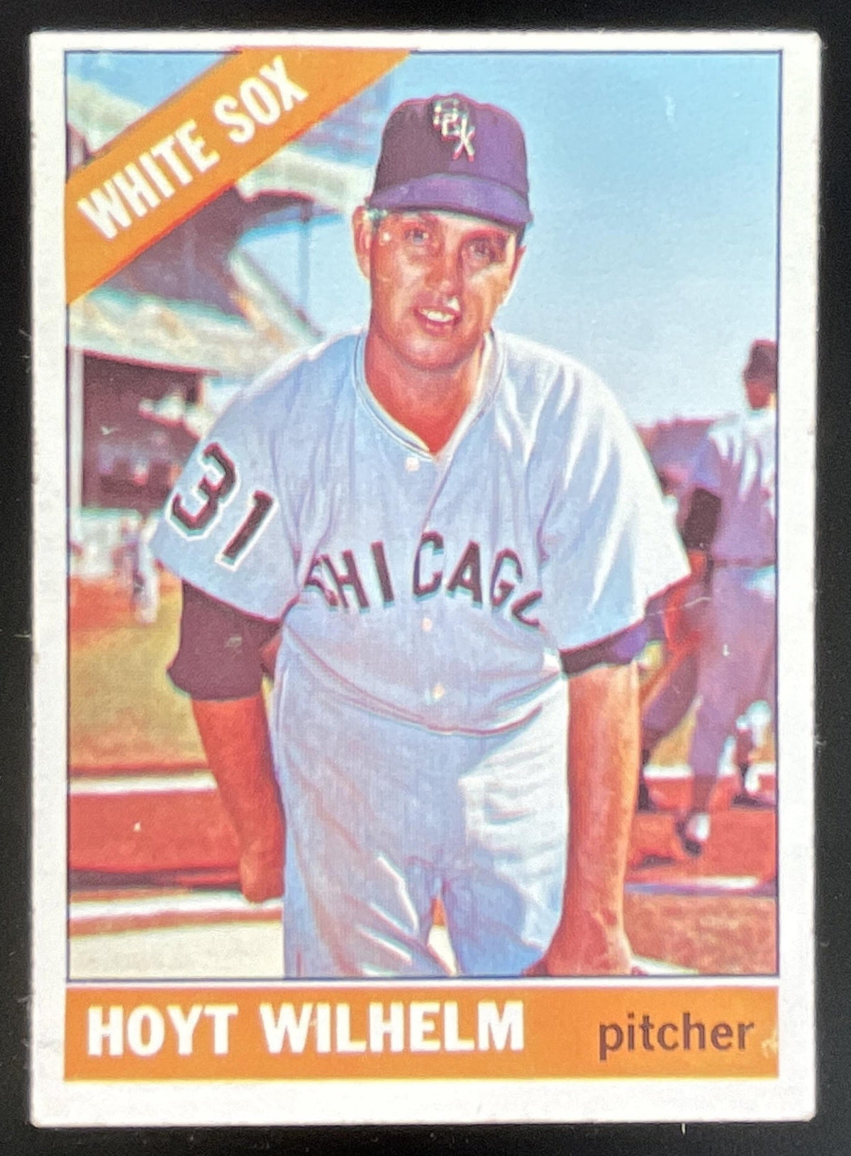 1966 Topps #510 Hoyt Wilhelm product image 1, provided for visual reference and product detail review