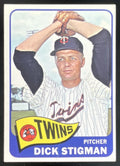 1965 Topps #548 Dick Stigman product image 1, provided for visual reference and product detail review