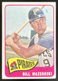 1965 Topps #95 Bill Mazeroski product image 1, provided for visual reference and product detail review