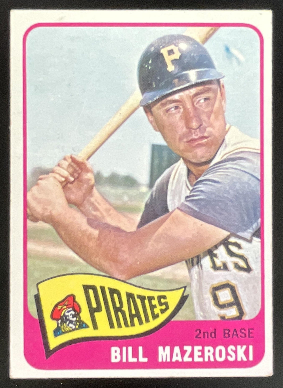 1965 Topps #95 Bill Mazeroski product image 1, provided for visual reference and product detail review