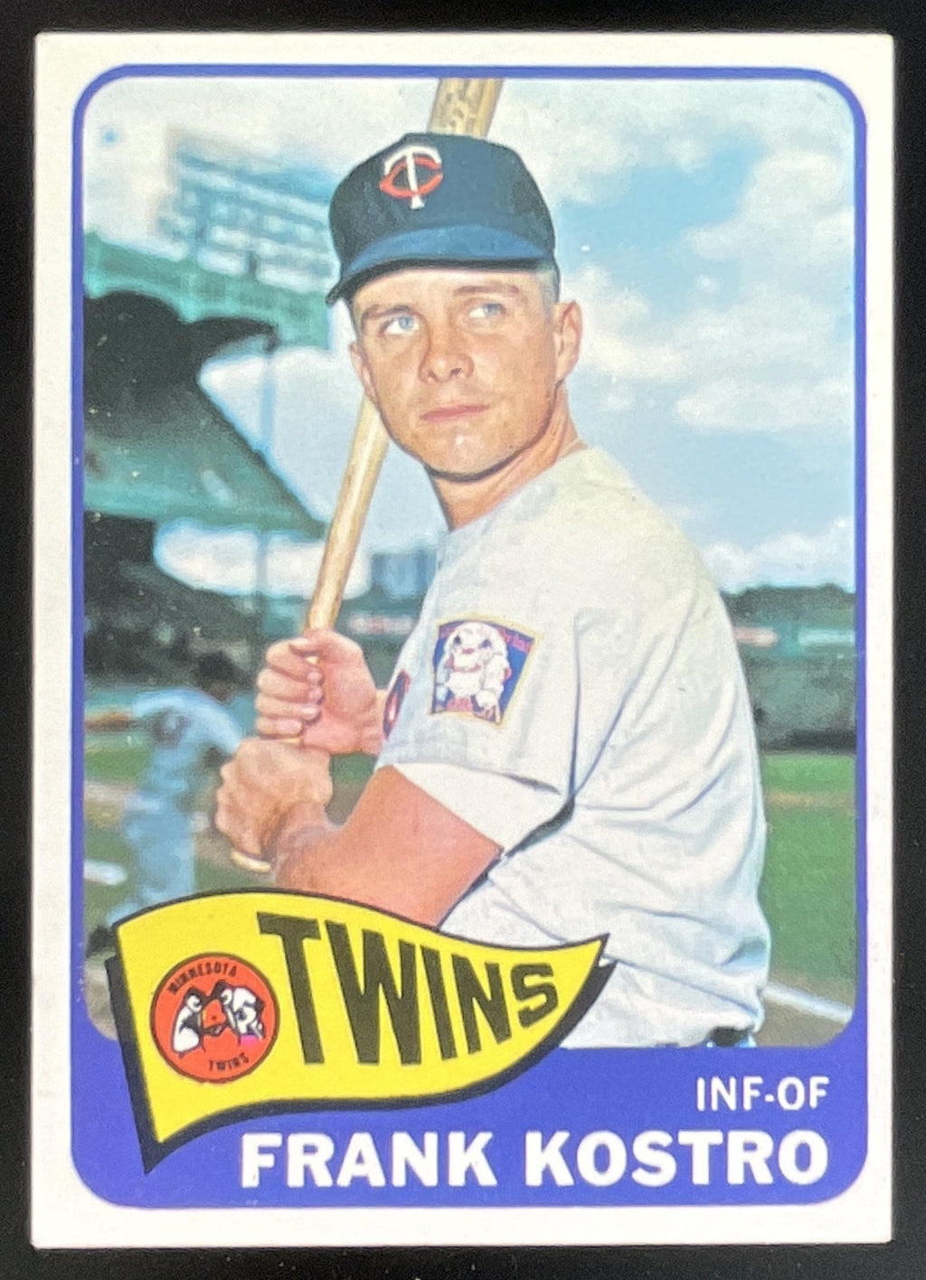 1965 Topps #459 Frank Kostro product image 1, provided for visual reference and product detail review