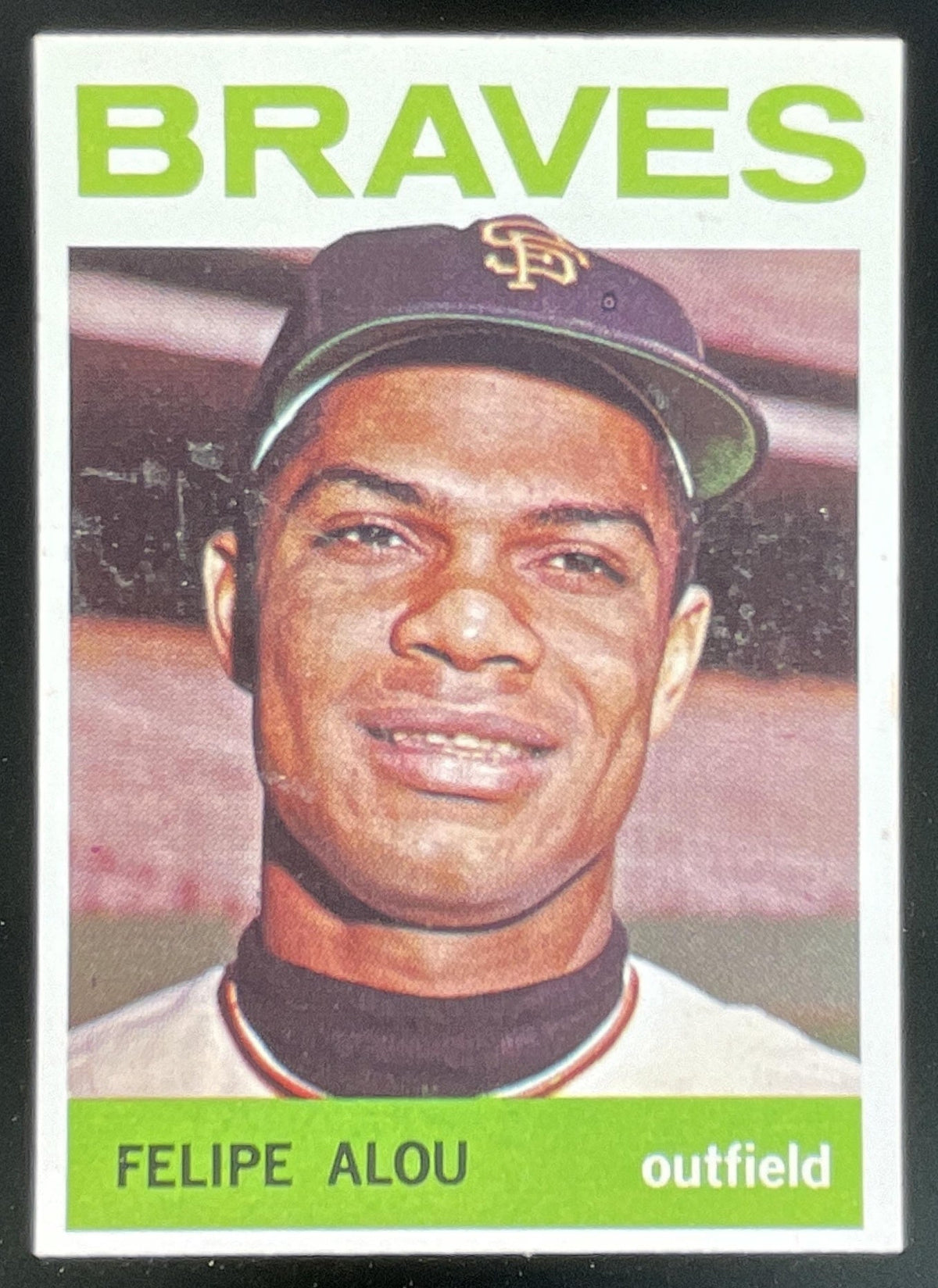 1964 Topps #65 Felipe Alou product image 1, provided for visual reference and product detail review