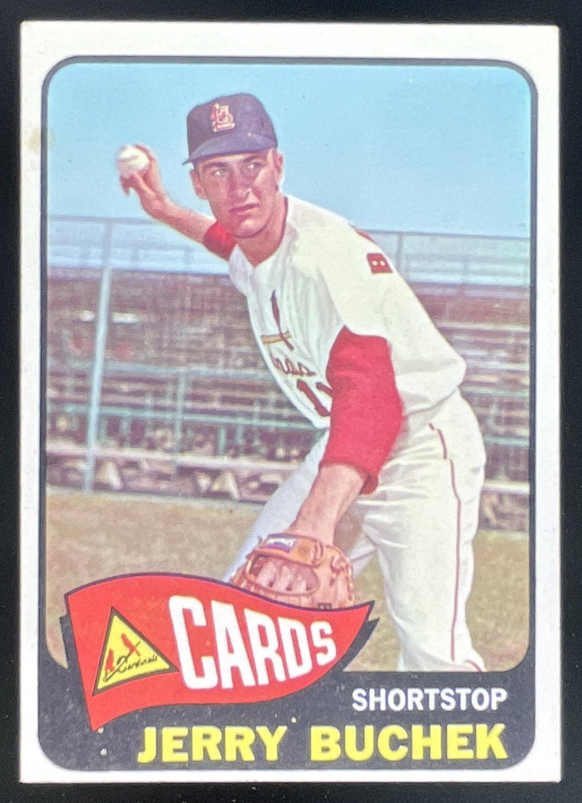 1965 Topps #397 Jerry Buchek product image 1, provided for visual reference and product detail review