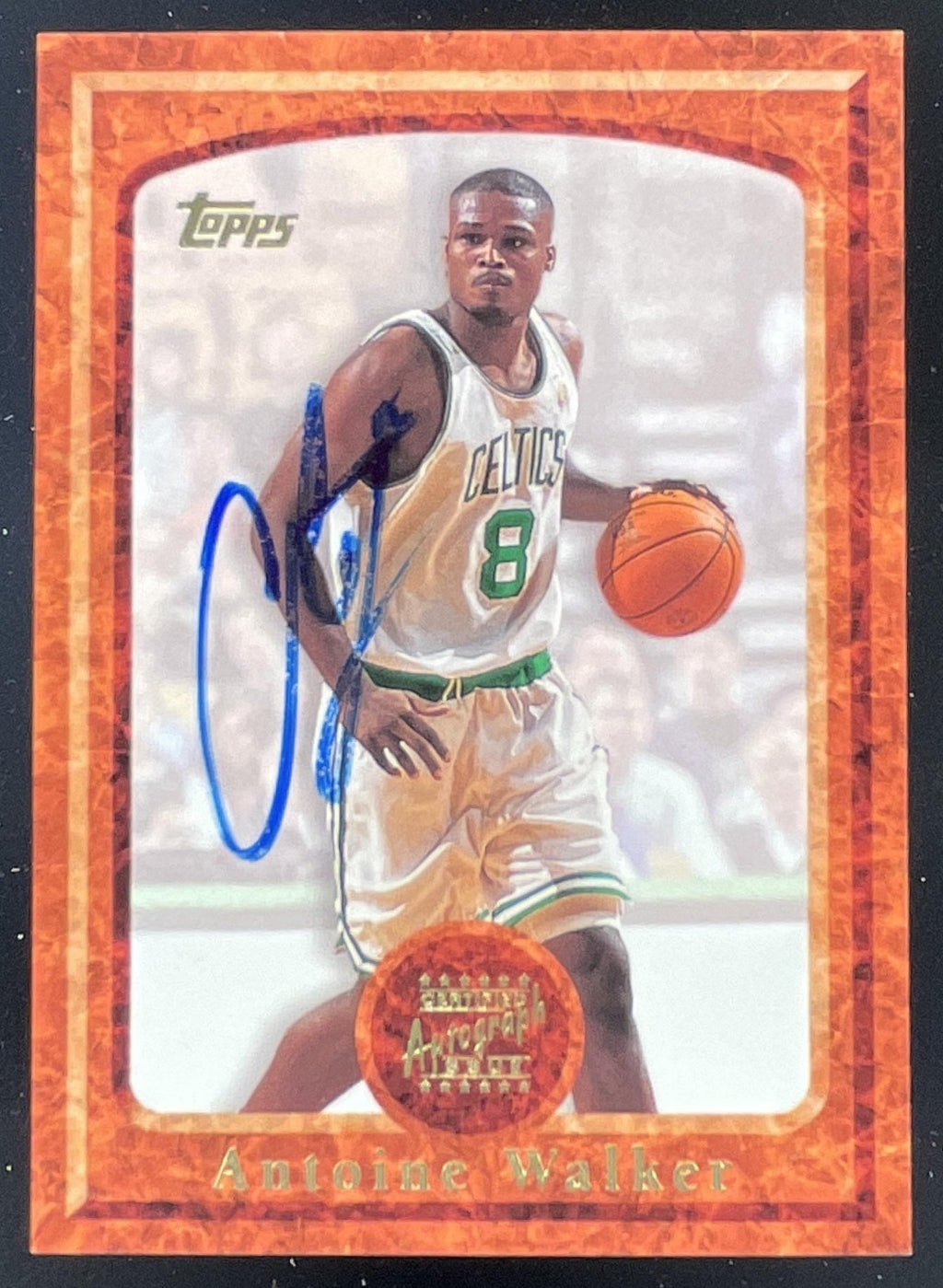 1997-98 Topps Certified Autographs #7 Antoine Walker Autograph Auto product image 1, provided for visual reference and