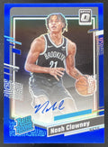 2023-24 Donruss Optic Rated Rookie Blue #257 Noah Clowney RC Auto /49 product image 1, provided for visual reference and