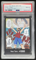 2022 One Piece Don!! Card #OP01 Alternate Art English PSA 8 product image 1, provided for visual reference and product