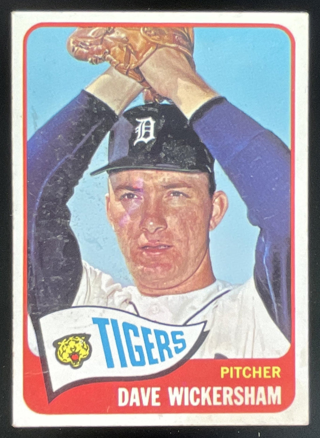 1965 Topps #375 Dave Wickersham product image 1, provided for visual reference and product detail review