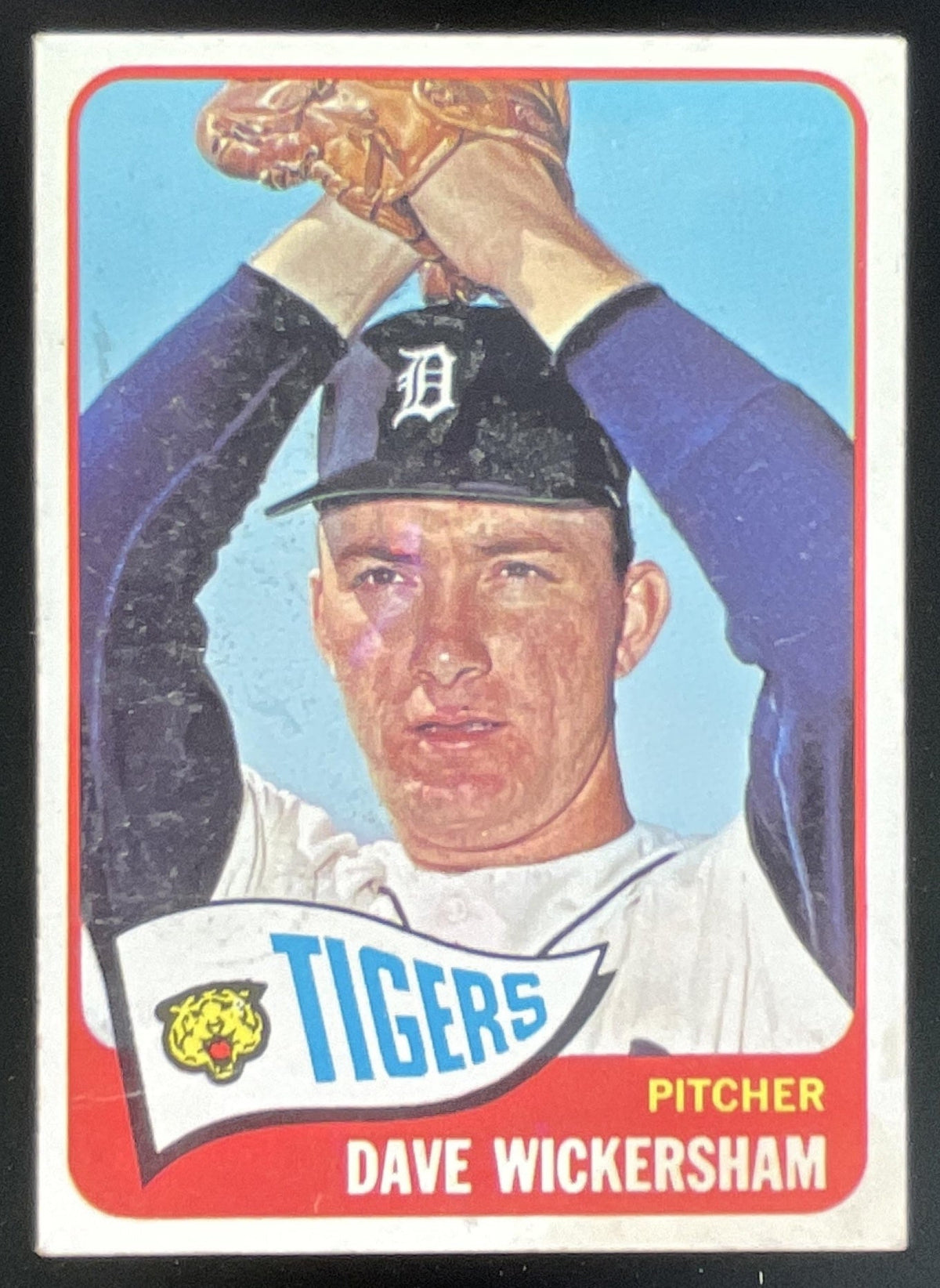 1965 Topps #375 Dave Wickersham product image 1, provided for visual reference and product detail review