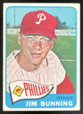 1965 Topps #20 Jim Bunning product image 1, provided for visual reference and product detail review